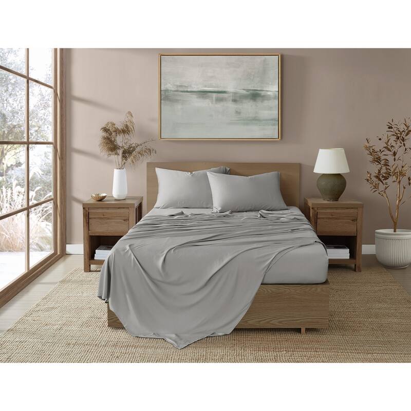 Brooklyn Loom Rayon from Bamboo 4 Piece Sheet Set