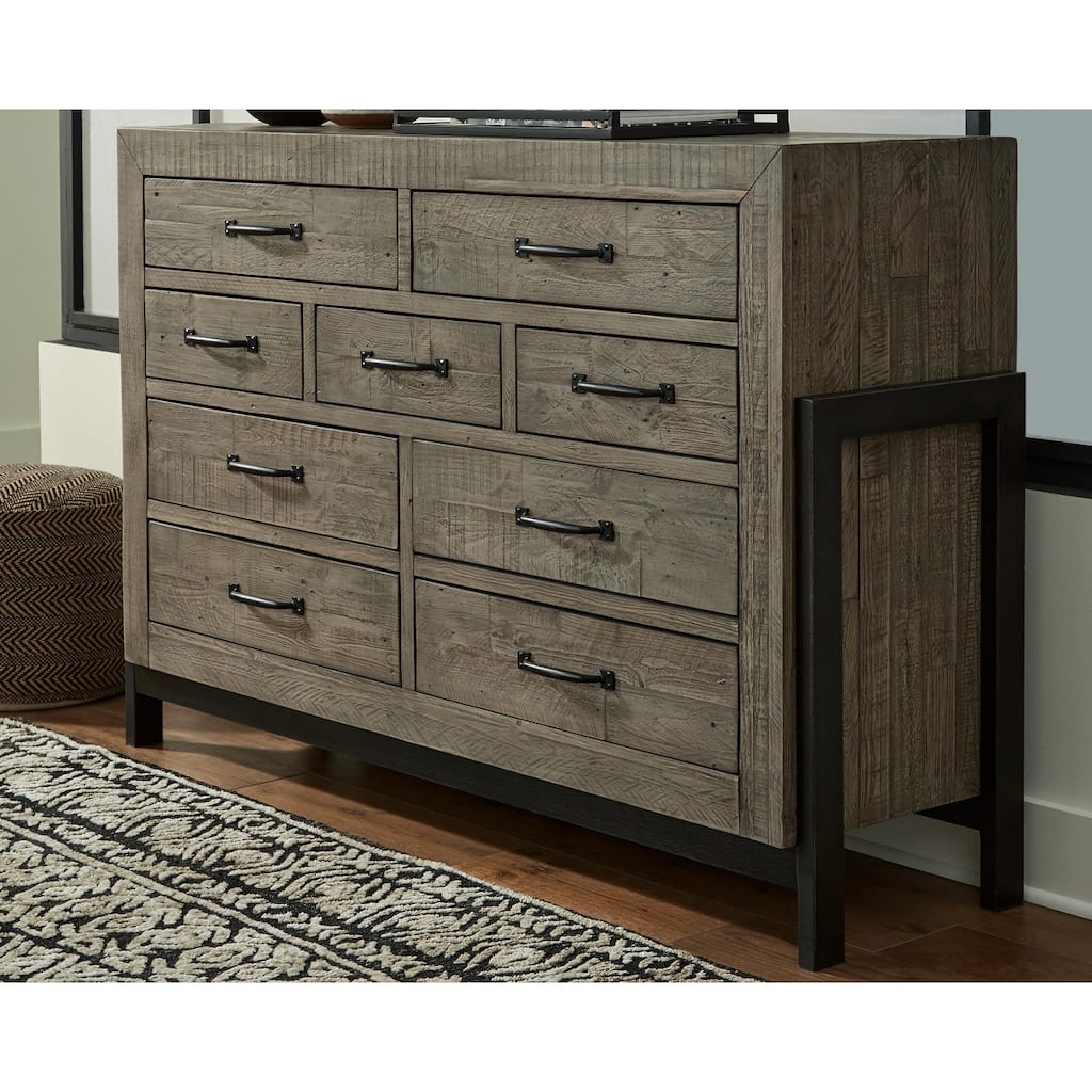 Signature Design by Ashley Brennagan Reclaimed Pine Wood Dresser - Overstock - 14280961 Signature Design by Ashley Brennagan Reclaimed Pine Wood Dresser - Overstock - 14280961