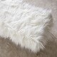 preview thumbnail 11 of 22, Silver Orchid Nilsson Contemporary Modern Faux Fur Long Bench Ottoman