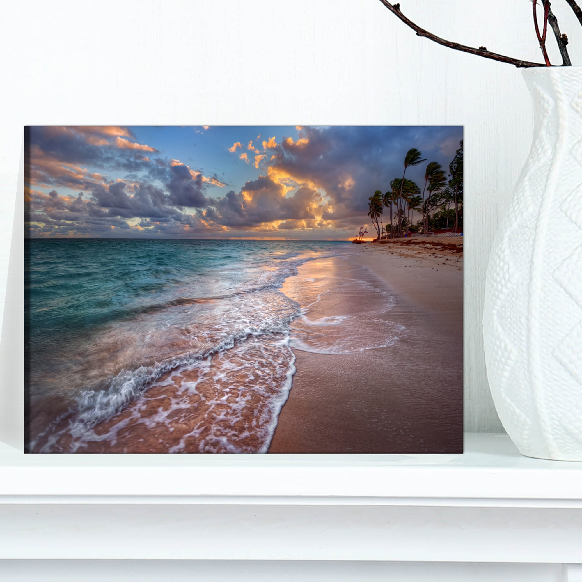 9408円 高価値セリー 2 Island Palm Tropical Prints 8x10 Sandy Beach Sunset 9408円 高価値セリー 2 Island Palm Tropical Prints 8x10 Sandy Beach Sunset