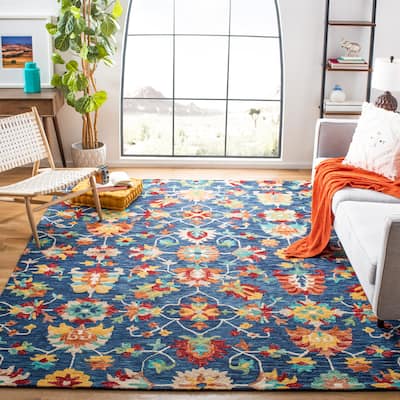 SAFAVIEH Handmade Aspen America Boho Tribal Wool Rug