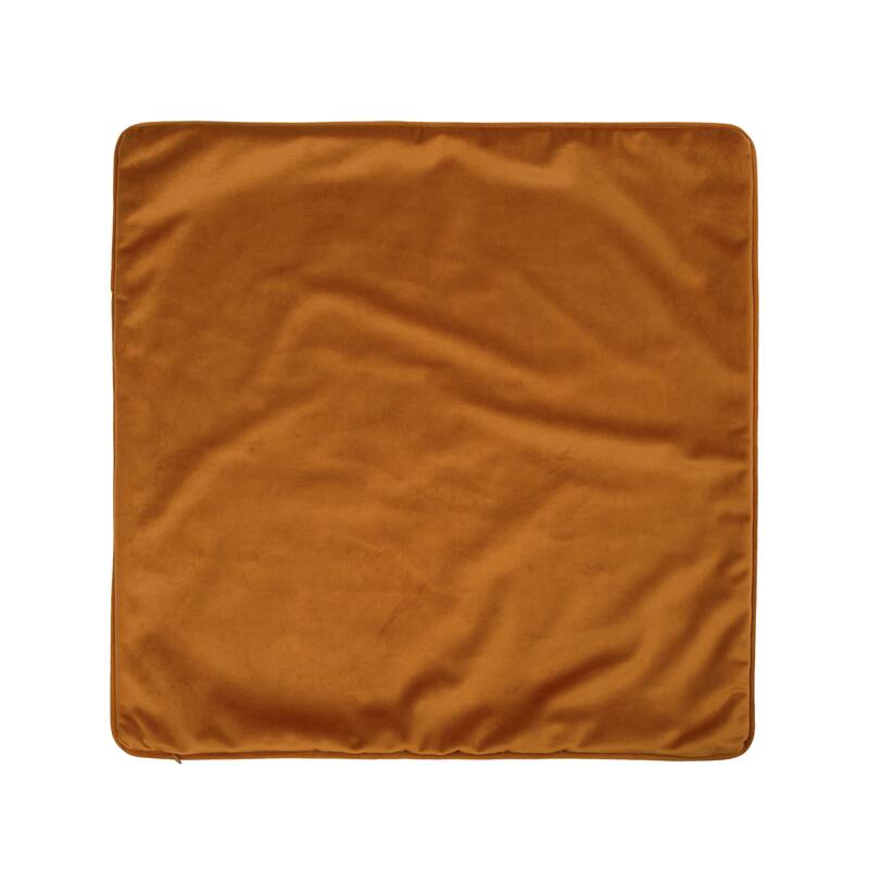 Glitzhome Farmhouse Thanksgiving Harvest Turkey Embroidered Pillow or Pillow Cover
