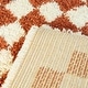 preview thumbnail 28 of 57, Covey Plush Checkered Thick Shag Area Rug