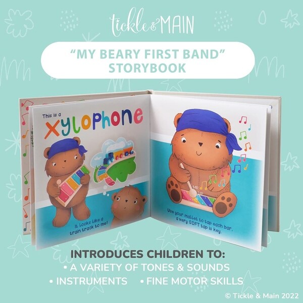My Beary First Band Musical Instruments Gift Set, Includes