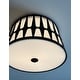 preview thumbnail 5 of 7, Crystorama Lighting Group ROY-800 Royston 3 Light 18" Wide Flush Mount