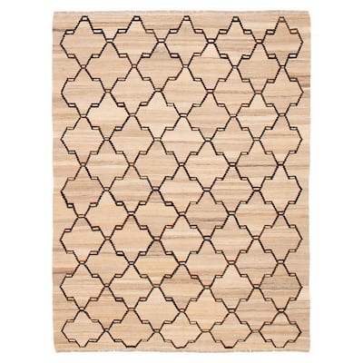 Sivas Khaki Kilim 6'0" x 8'1" - 6'0 x 8'1
