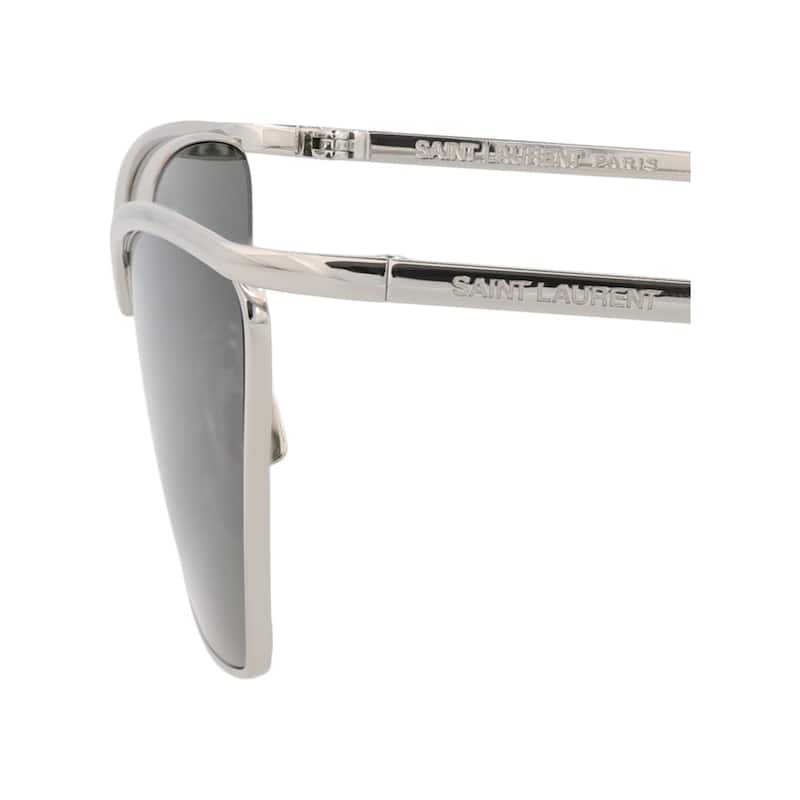 Saint Laurent Cat Eye-Frame Metal Sunglasses - NS