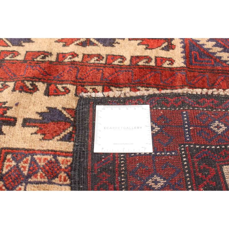 ECARPETGALLERY Hand-knotted Teimani Tan Wool Rug - 2'11 x 5'2
