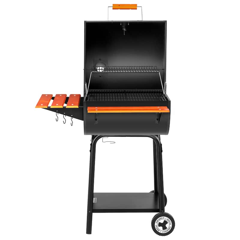 Royal Gourmet 24-Inch Black Charcoal BBQ Grill
