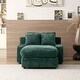 preview thumbnail 2 of 19, Oaks Aura 1-seat Corduroy Upholstery Sleeper Sofa, Modern Luxury Muticolors Choice Daybed