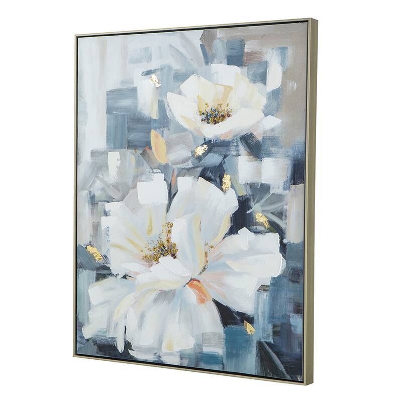 Modern Wall Decor Large Rectangle Wall Art Flower Canvas Print, Home Decor, for Living Room Kitchen Foyer Office