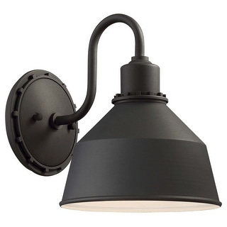 The Great Outdoors Mantiel Single Light 9-3/4" High Outdoor Wall