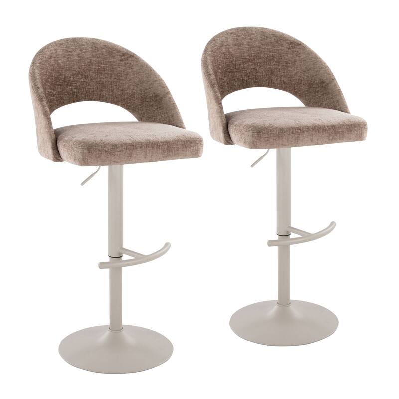 Renee Adjustable Barstool - Set of 2