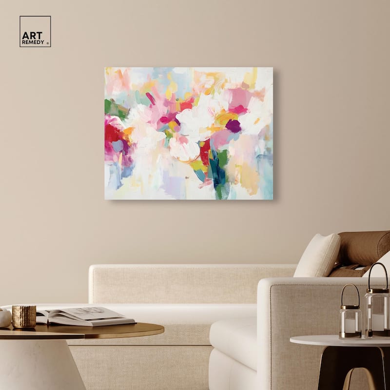 Saturated Colors I Canvas by Art Remedy, Gallery Wrapped
