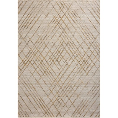 Alexander Home Bradley Modern Micro Fringe Area Rug