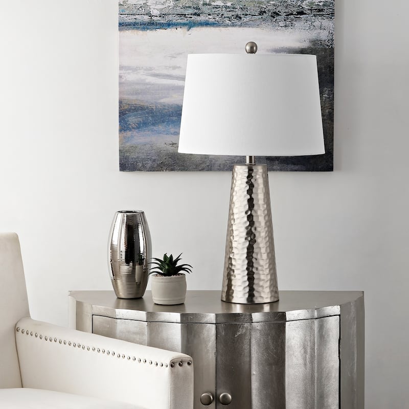 SAFAVIEH Lighting Bengta 30-inch Iron Table Lamp - 15" x 15" x 30" - 15Wx15Dx30H