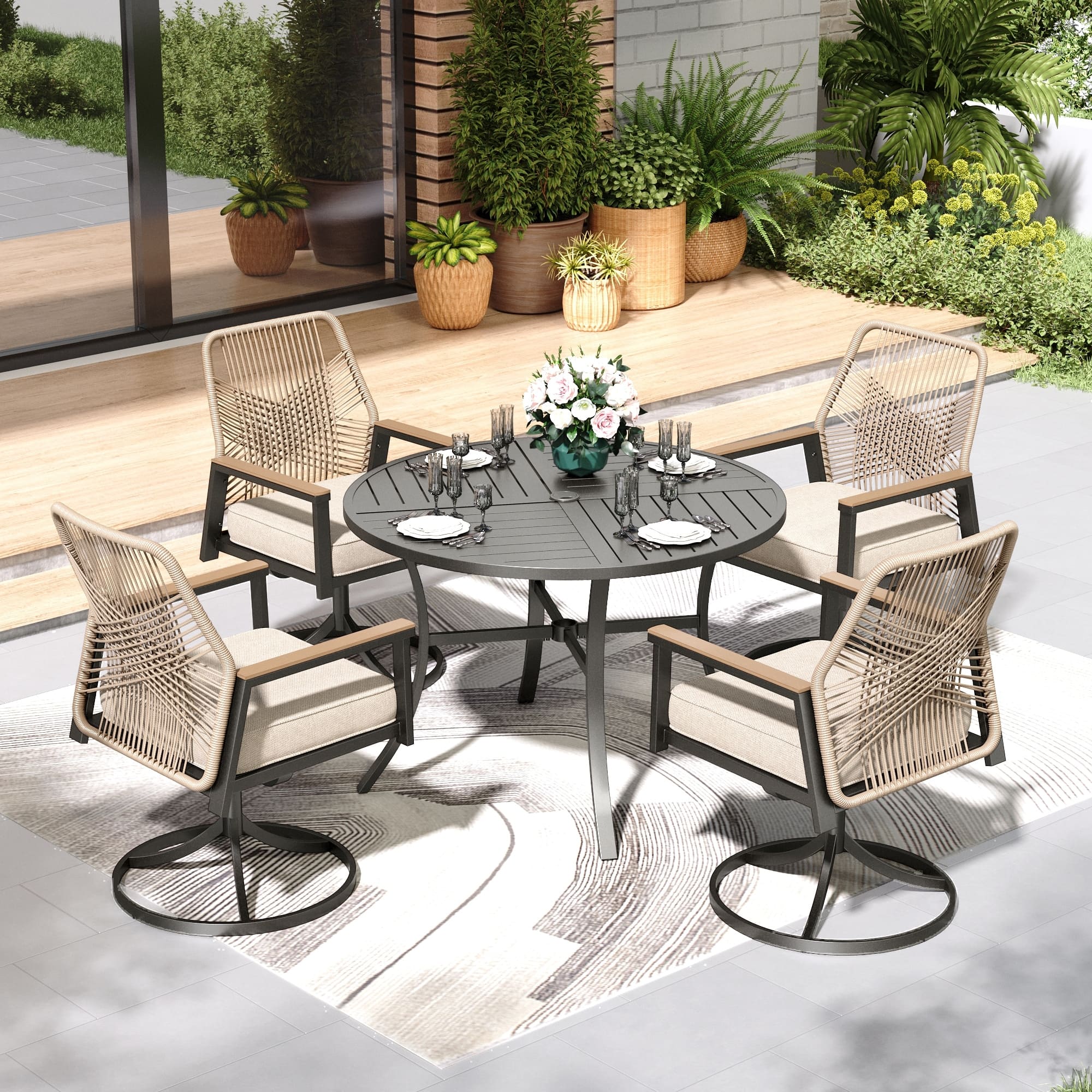 Option S-Table + 4 Swivel