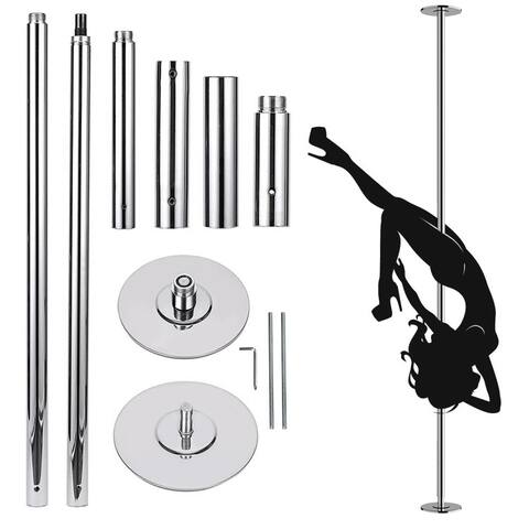 45mm Portable and Adjustable Professional Dance Stripper Pole - 88" - 111" x 9" (L x Dia.)