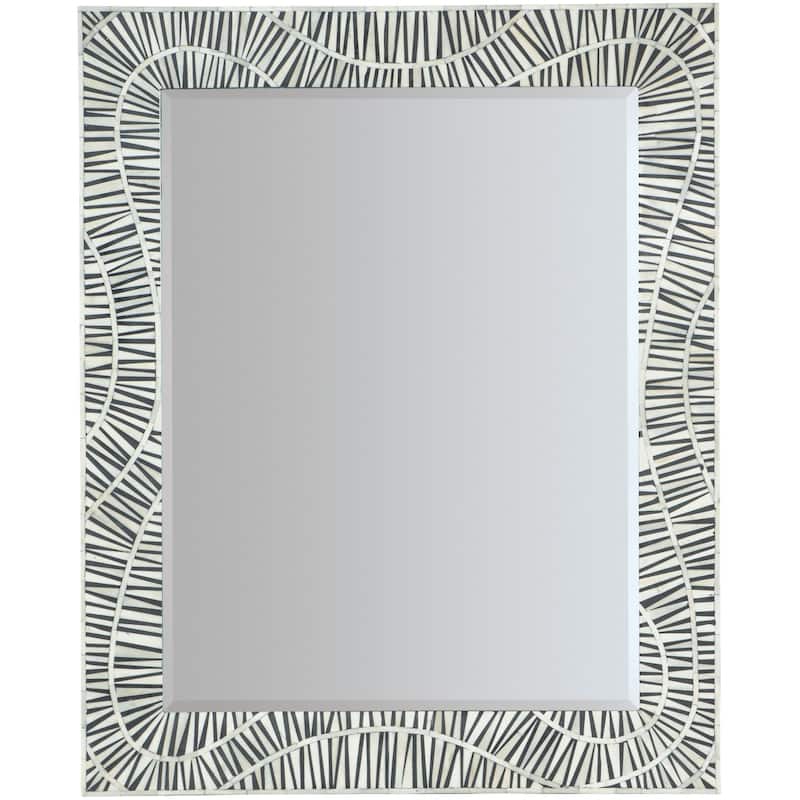 Hooker Furniture 7228-50697-00 Commerce and Market 40" W x 49" H - Black / White