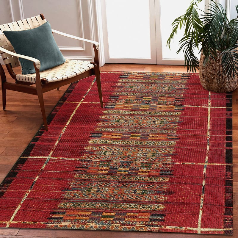 Liora Manne Marina Tribal Stripe Indoor/Outdoor Rug