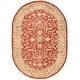 preview thumbnail 60 of 96, SAFAVIEH Handmade Antiquity Izora Traditional Oriental Wool Rug 4'6" x 6'6" Oval - Rust - Oval