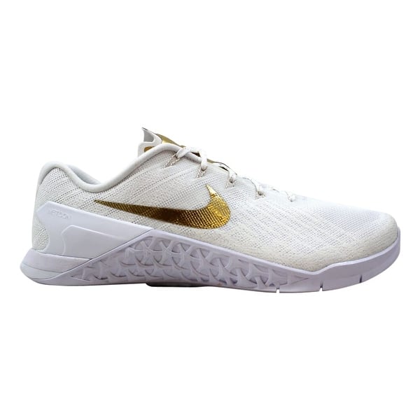 Shop Nike Metcon 3 Amp White Metallic Gold 849808 100 Women S Size