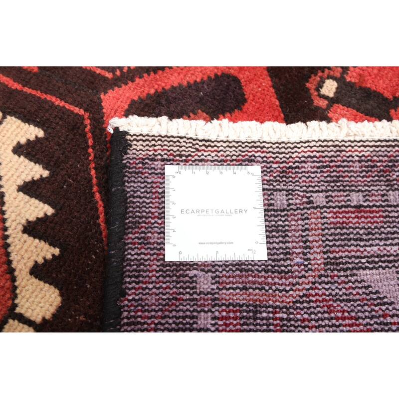 ECARPETGALLERY Hand-knotted Kayseri Vintage Red Wool Rug - 5'3 x 9'2