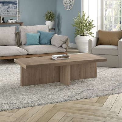 Elna 54" Wide Rectangular Coffee Table - 54" Wide