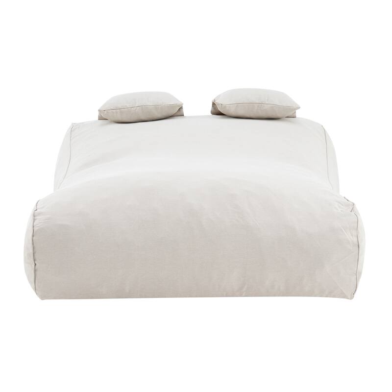 Christopher Knight Home - Lemoore Casual Outdoor Upholstered Bean Bag Daybed