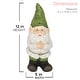 preview thumbnail 4 of 104, Gnome Folding Hands Looking Up Garden Statue