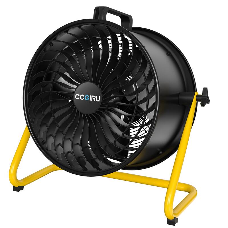 16" Industrial 3-Speed Adjustable High Velocity Turbo Drum Fan, Portable Air Circulator