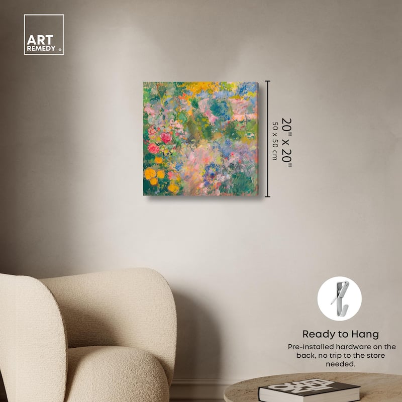 Hues of Happiness I Canvas by Art Remedy, Gallery Wrapped