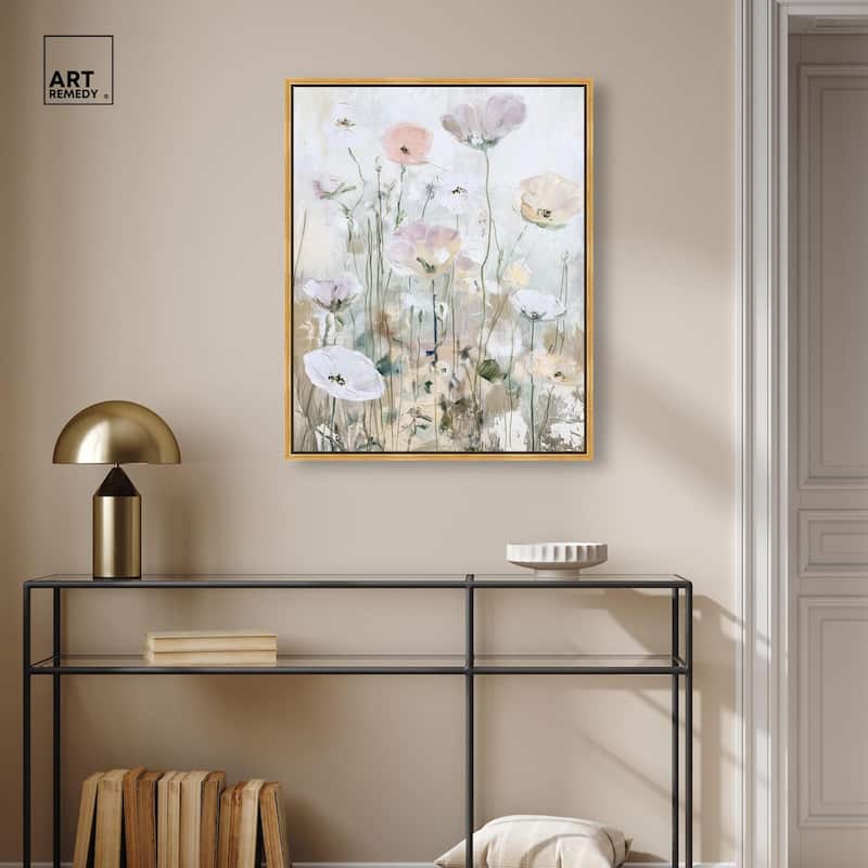 Flourishing Light Canvas by Art Remedy