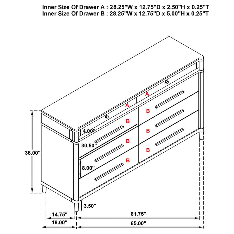 Gracemont Bedroom Set White