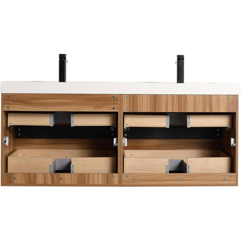 Blossom Annecy 48-Inch Floating Bathroom Vanity with Acrylic Sink