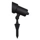 preview thumbnail 8 of 8, Low-Voltage Aluminum Black Outdoor Landscape Path Flood Light LED Clear Glass - 3.25-in W x 7.25-in H x 6.5-in D