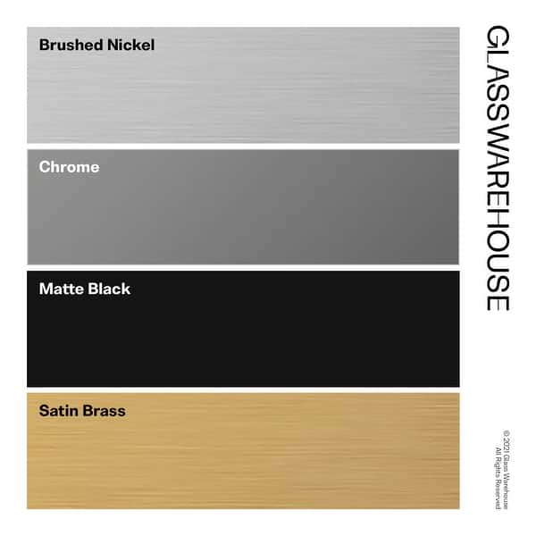 Glass Warehouse 60 in. 64 in. x 78 in. Frameless Sliding Shower Door On Sale Bed Bath