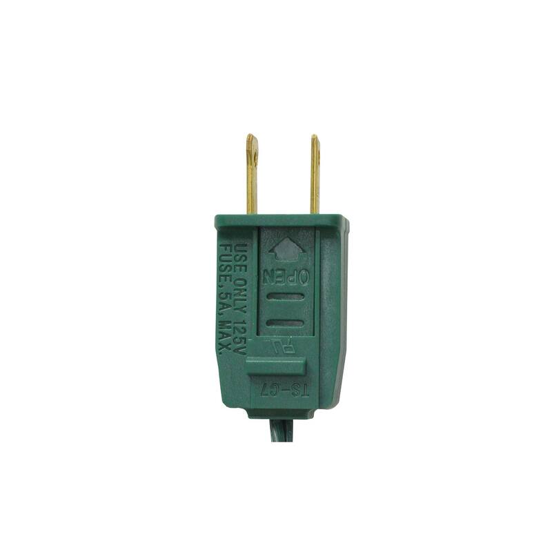 25-Count Pink C7 Christmas Light Set 24ft Green Wire - 24'