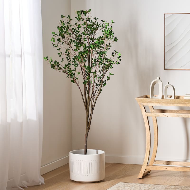 180cm artifical milan leaf bonsai for indoor and outdoor - Green