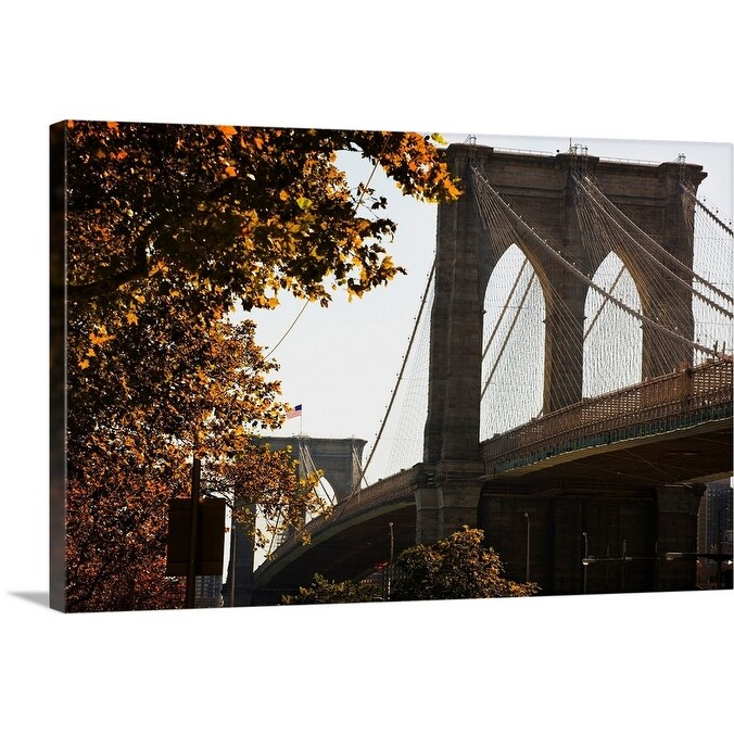 Brooklyn Bridge New York Canvas Wall Art Overstock 16447789