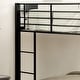 preview thumbnail 3 of 3, Metal Full XL over Queen Bunk Bed with Built-in Ladder,Kids Bed Design