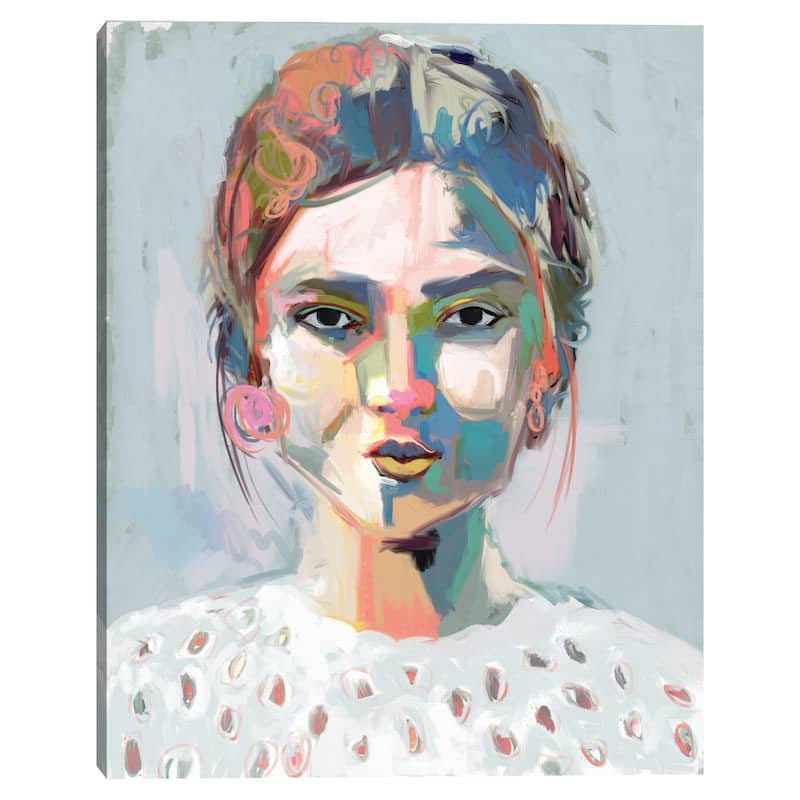Face to Face II by Studio Arts Canvas Art Print
