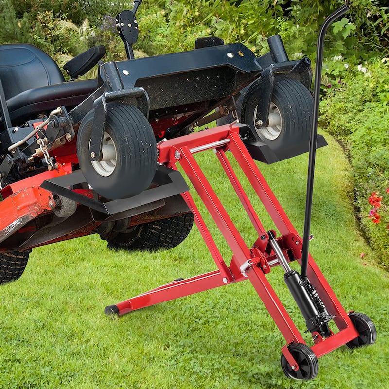 Costway Lawn Mower Lift Jack for Tractors & Zero Turn Riding Lawn - See Details