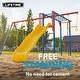 preview thumbnail 21 of 24, Lifetime Monkey Bar Adventure Swing Set (Earthtone)