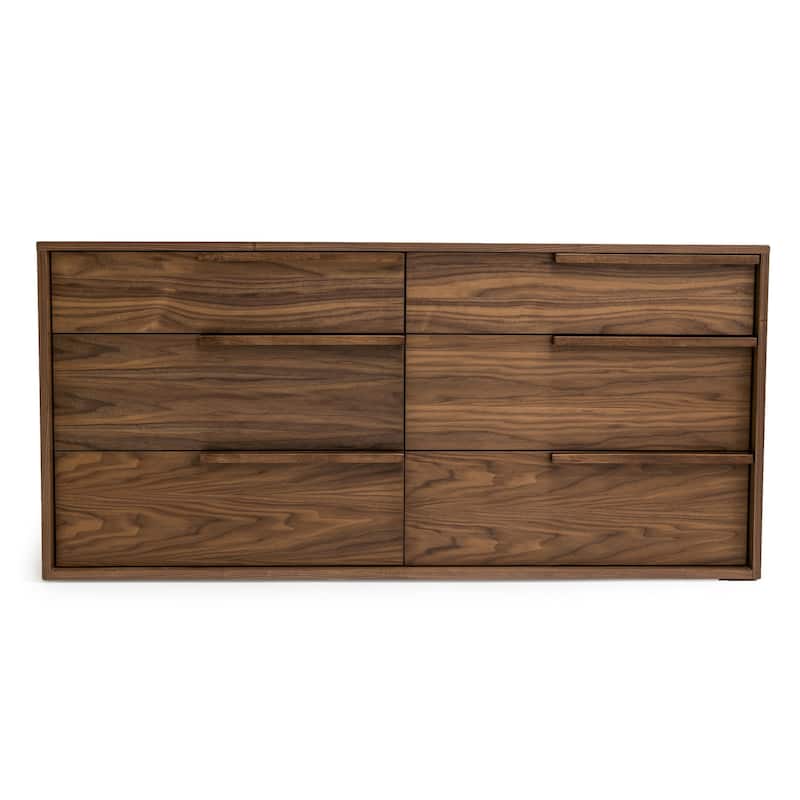 Modrest Amberlie Modern Walnut Dresser