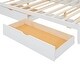 preview thumbnail 5 of 43, Queen Platform Bed with 2 Drawers & Twin XL Trundle