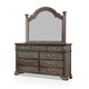preview thumbnail 13 of 12, Stroh Traditional 6-Piece Bedroom Set with USB by Furniture of America