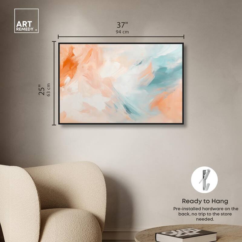 Sunrise Palette II Canvas by Art Remedy