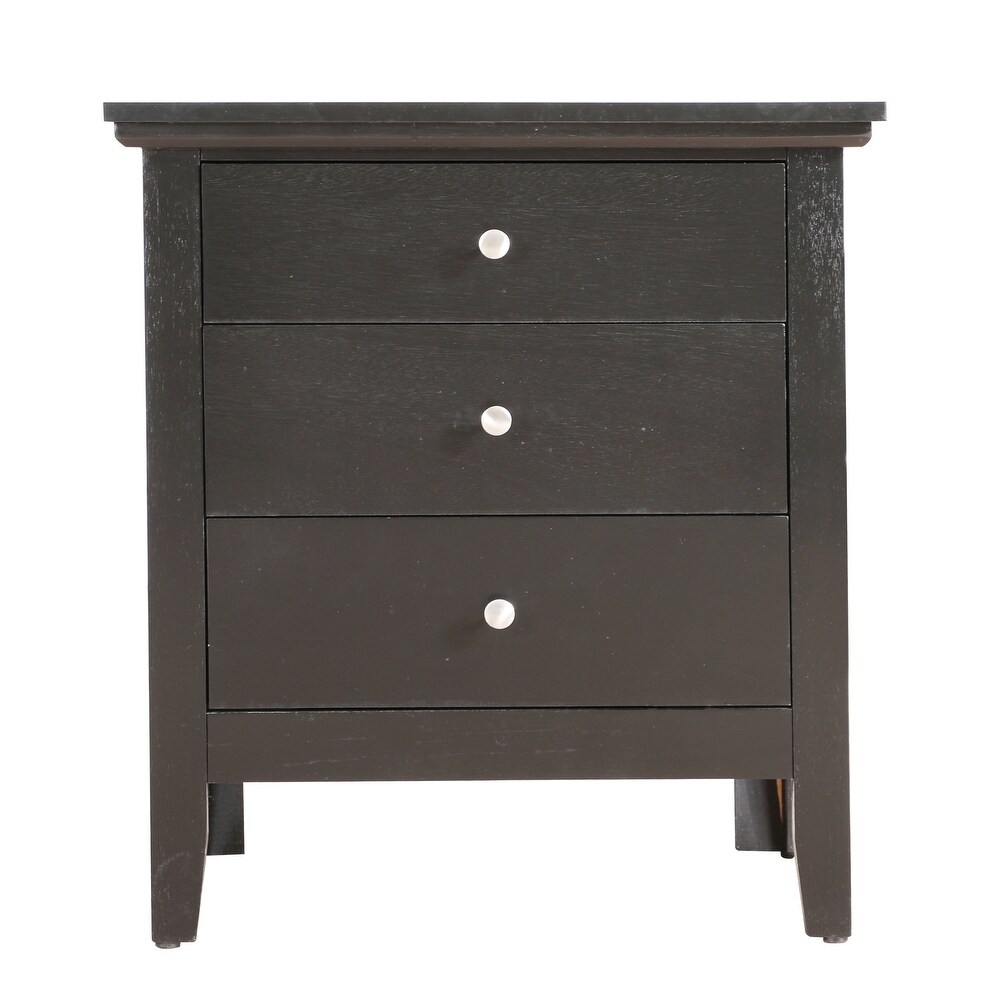 Overstock black store nightstand