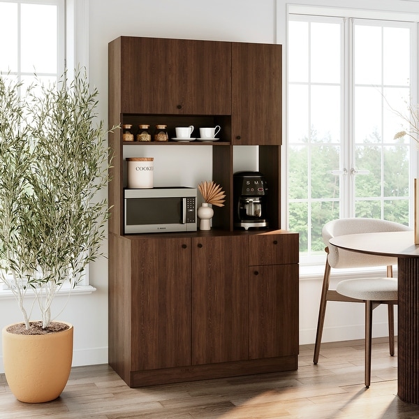 Living skog pantry kitchen storage cabinet large discount